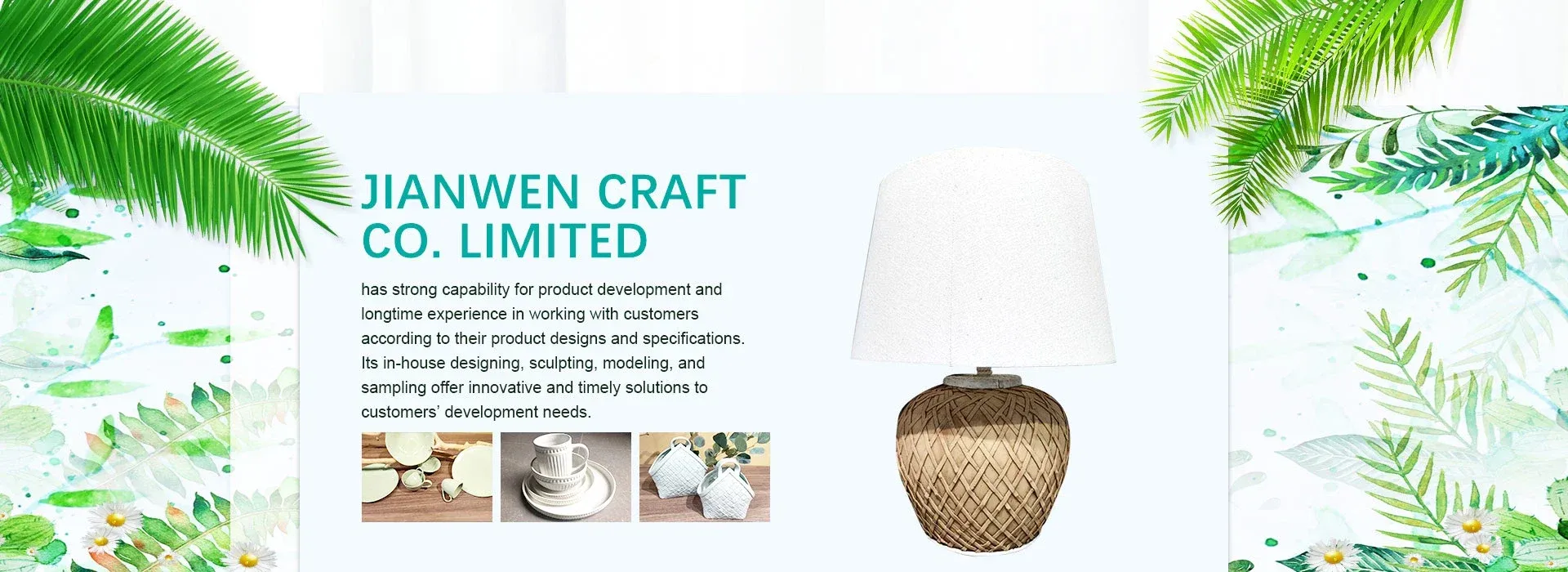 QUANZHOU JIANWEN CRAFT CO., LTD. — company website image