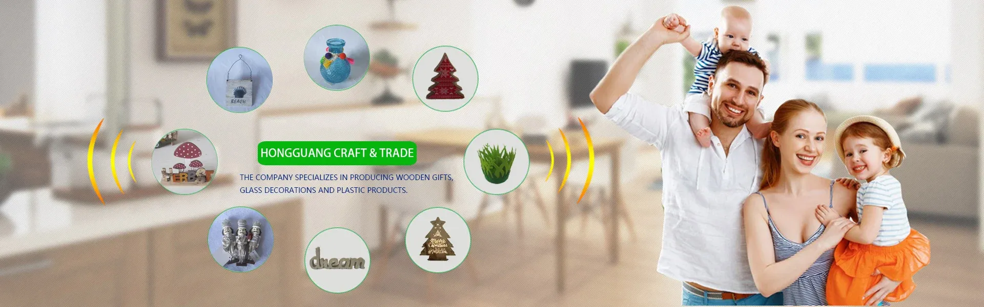 HONGGUANG CRAFT & TRADE CO., LTD. HUANGYAN ZHEJIANG — company website image
